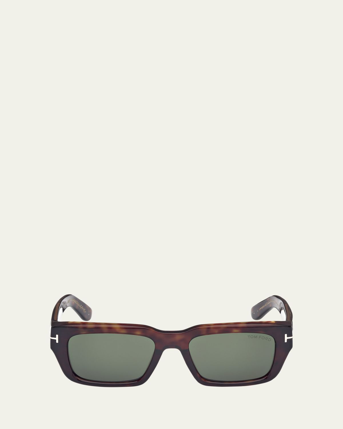 TOM FORD Men's FT1203M Acetate Rectangle Sunglasses