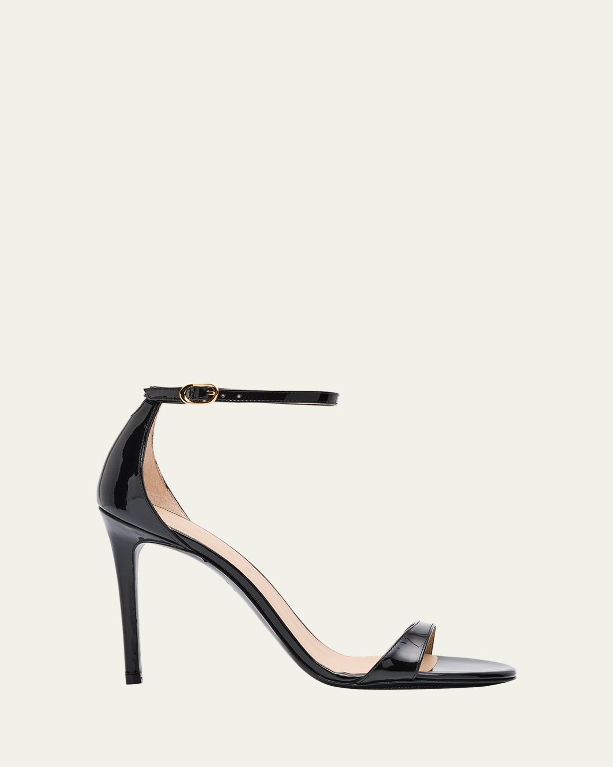 Stuart Weitzman Nudist II Patent Ankle-Strap Sandals | Thumbnail 6 Stuart Weitzman Nudist II Patent Ankle-Strap Sandals | Thumbnail 6