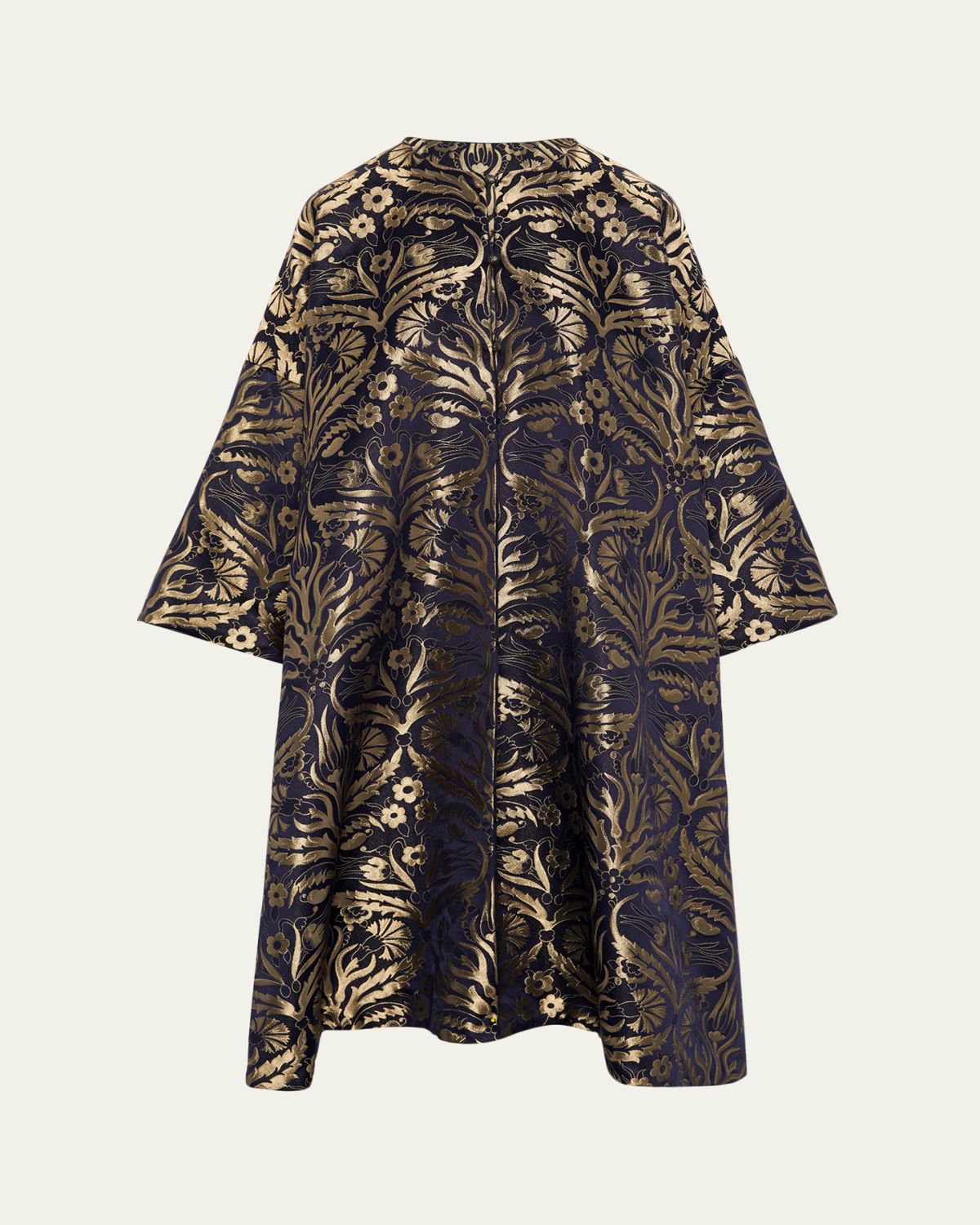 Eskandar Round-Neck Reversible Chinese Jacket