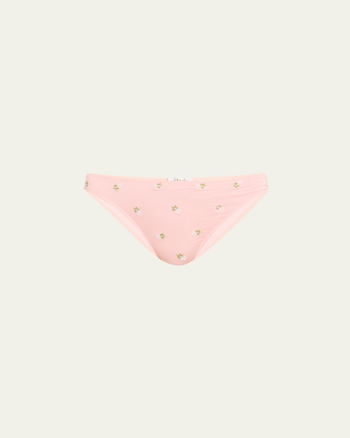 Videris Lingerie Whitney Floral-Embroidered Bikini Briefs | Thumbnail 5