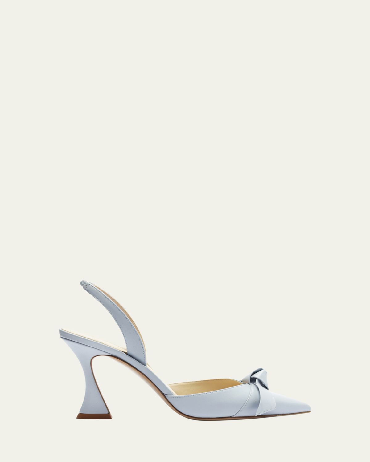 Alexandre Birman Clarita Bell Slingback Leather Pumps