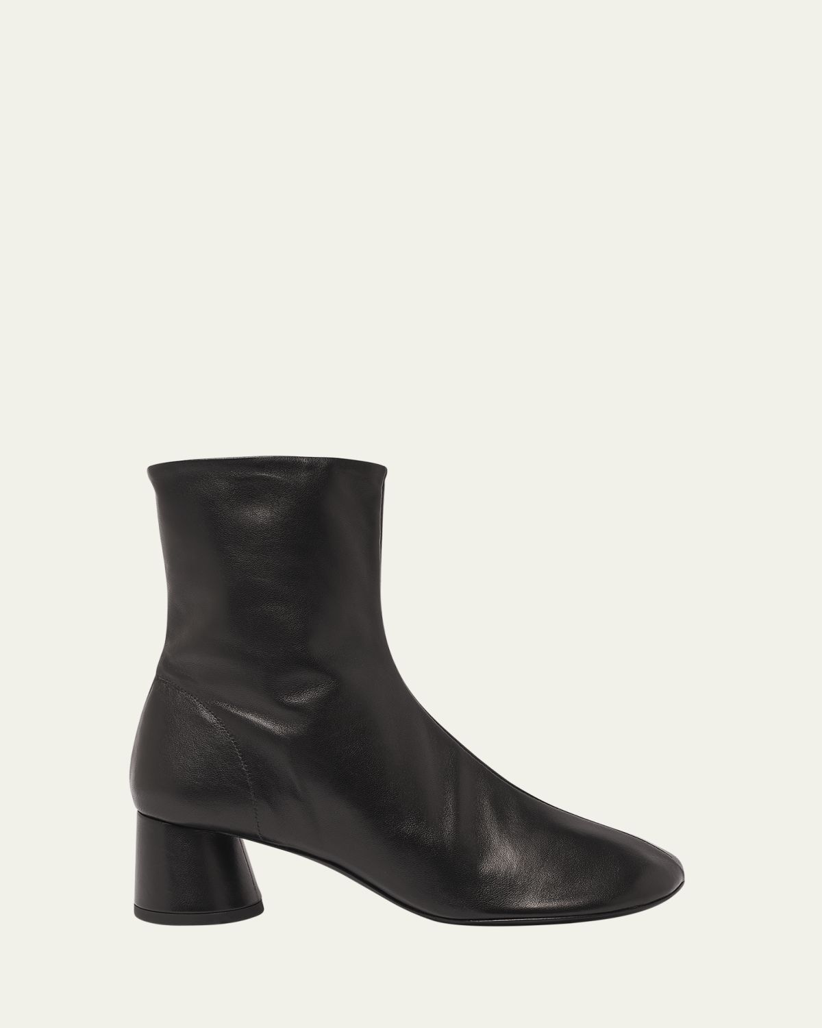 Proenza Schouler Glove Lambskin Block-Heel Ankle Booties