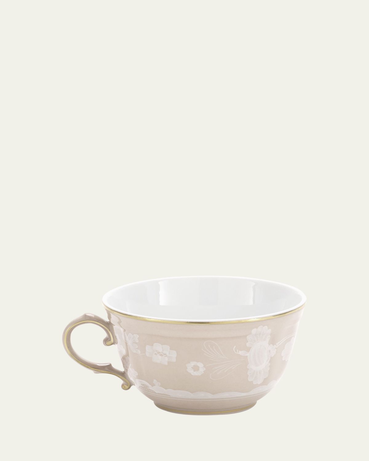 GINORI 1735 Oriente Italiano Meringa Teacup, 7.43 oz.