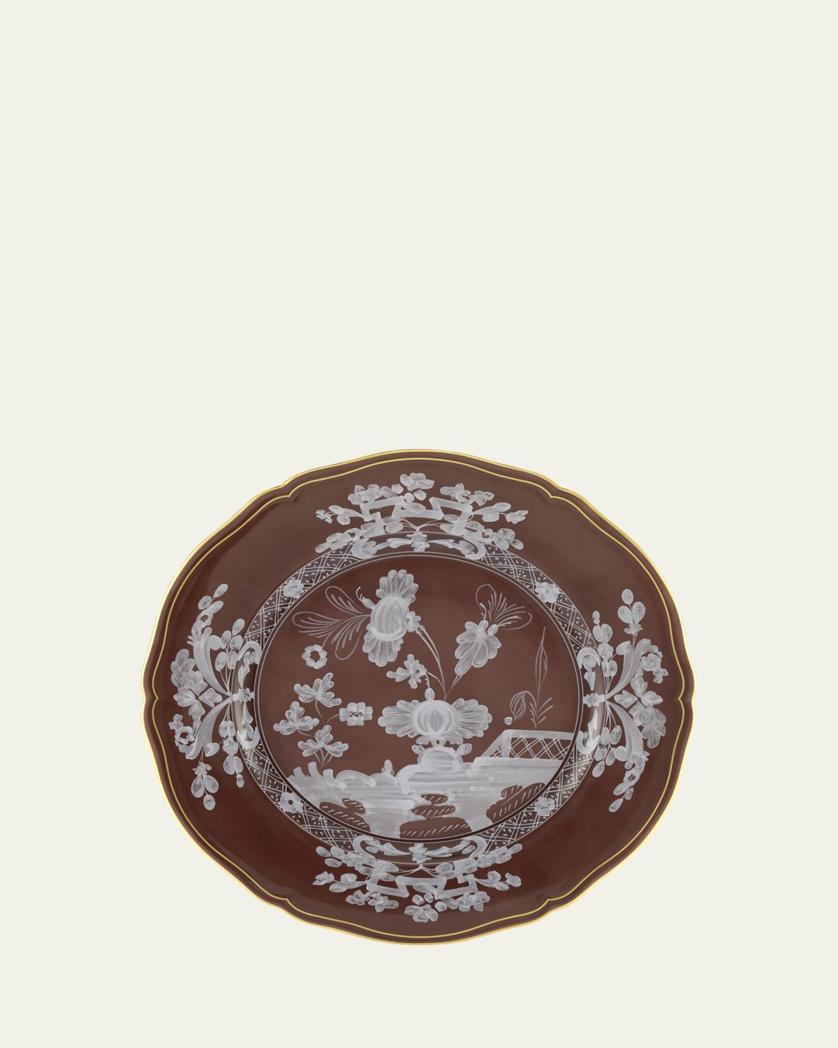 GINORI 1735 Oriente Italiano Castagna Charger Plate | Thumbnail 6