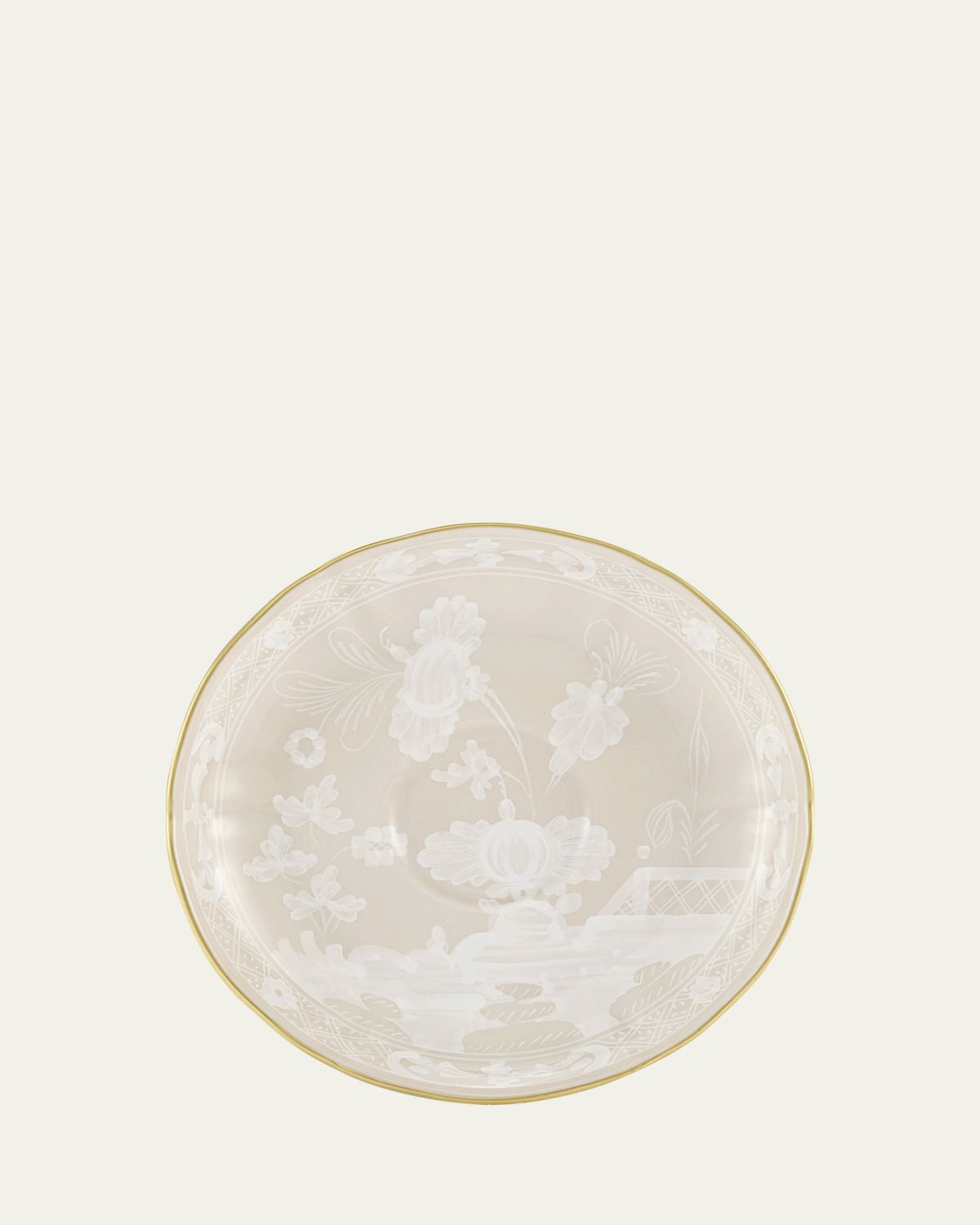 GINORI 1735 Oriente Italiano Coffee Saucer, Meringa