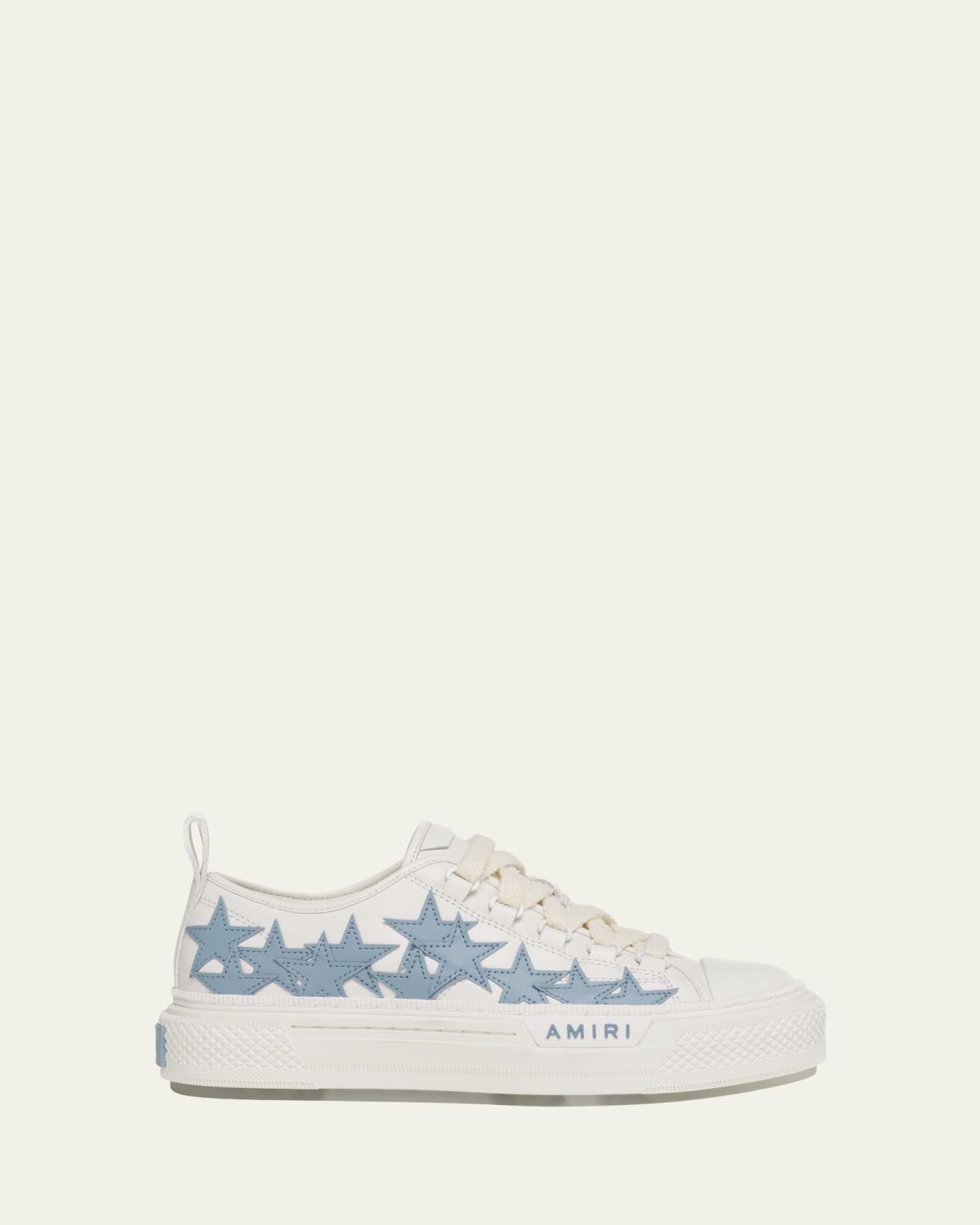 Amiri Stars Low-Top Leather Sneakers