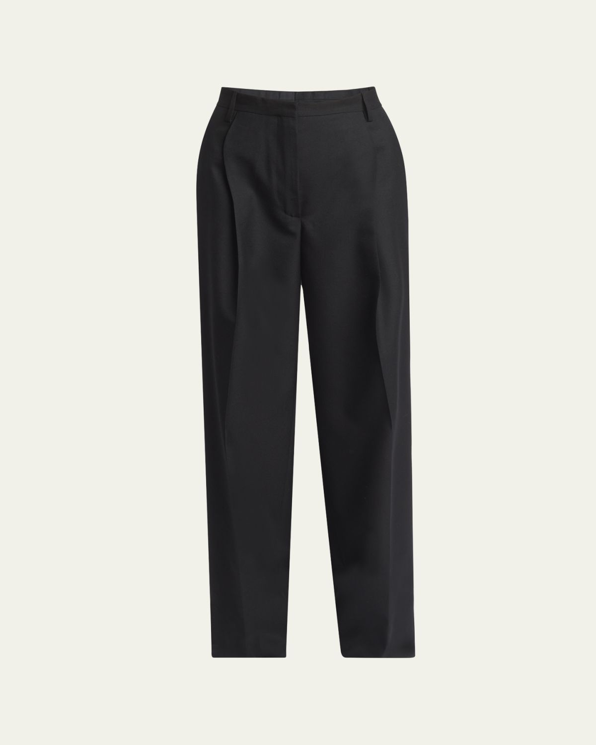 Dries Van Noten Porter Straight Leg Wool Pants