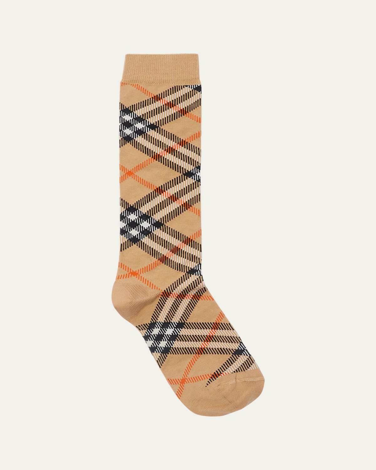 Burberry Kid's Check-Print Socks, Size S-L | Thumbnail 3 Burberry Kid's Check-Print Socks, Size S-L | Thumbnail 3