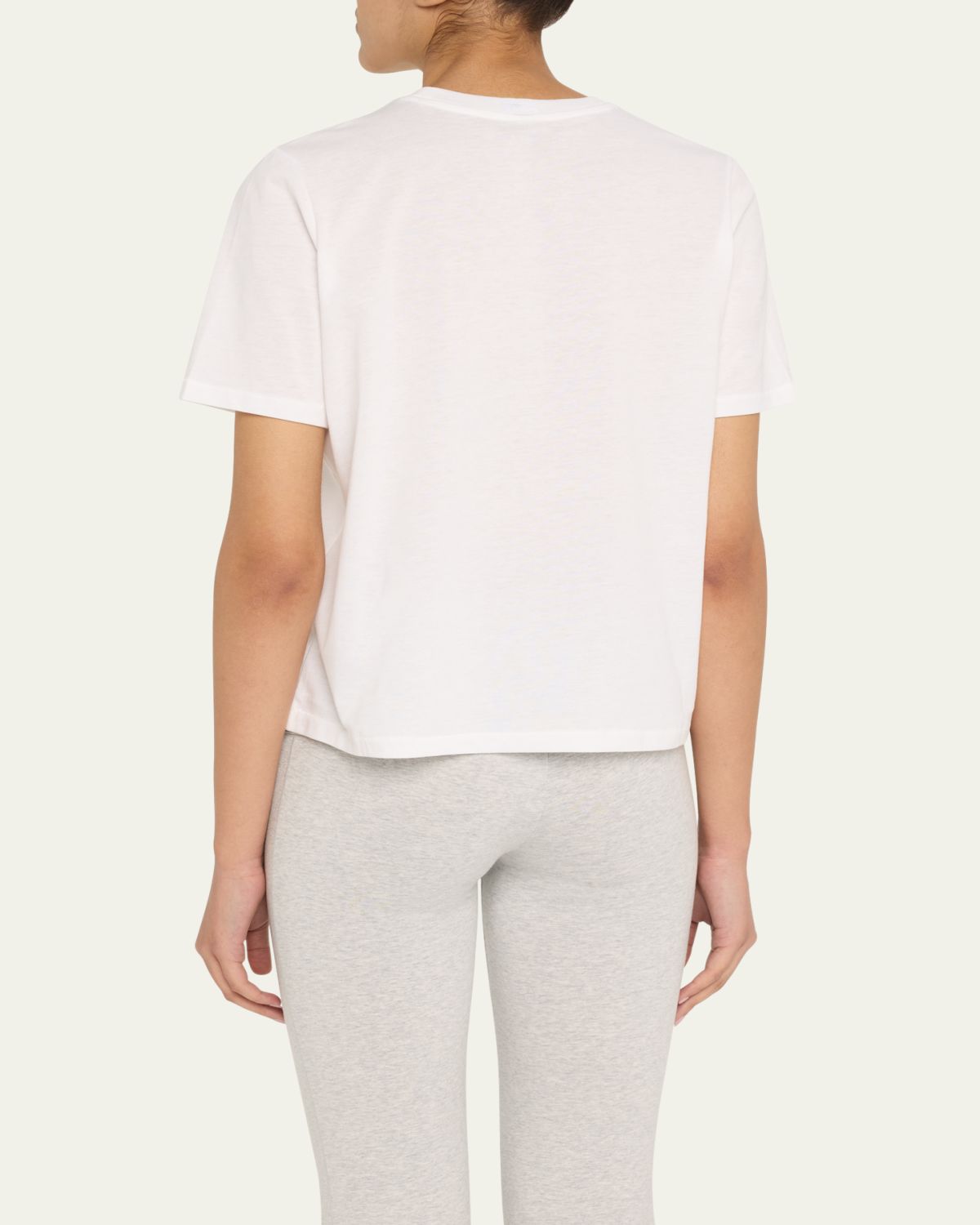 SKIMS Poly Cotton Jersey T-Shirt | Thumbnail 3
