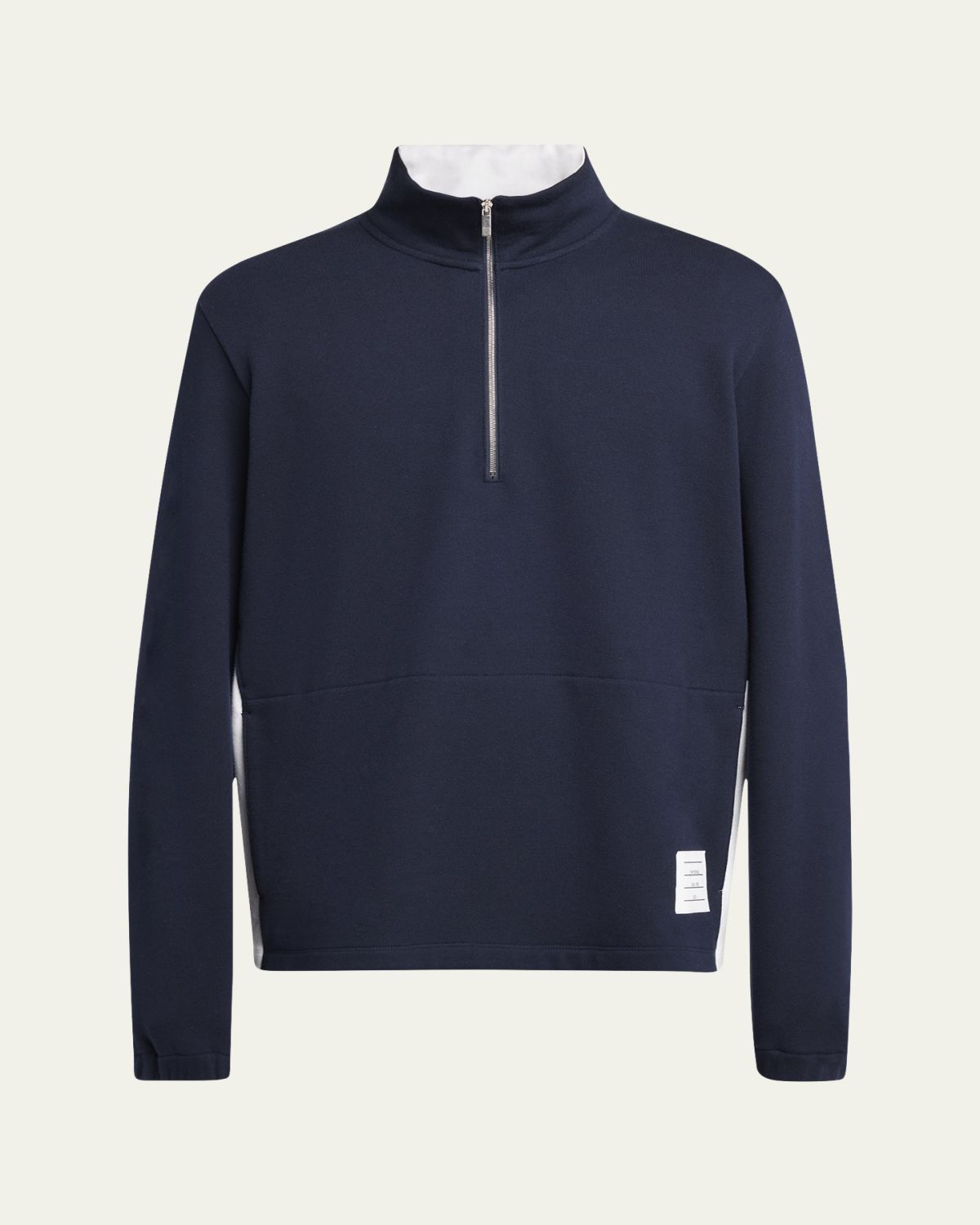 Thom Browne Men's Terry Quarter-Zip Sweatshirt