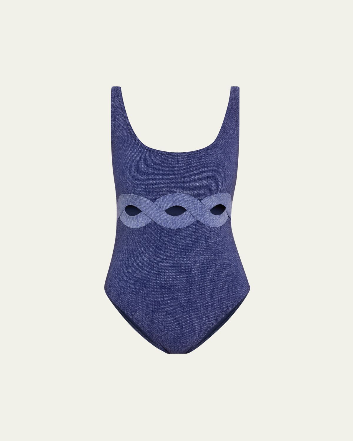 Karla Colletto Aelin Scoop-Neck One-Piece Swimsuit