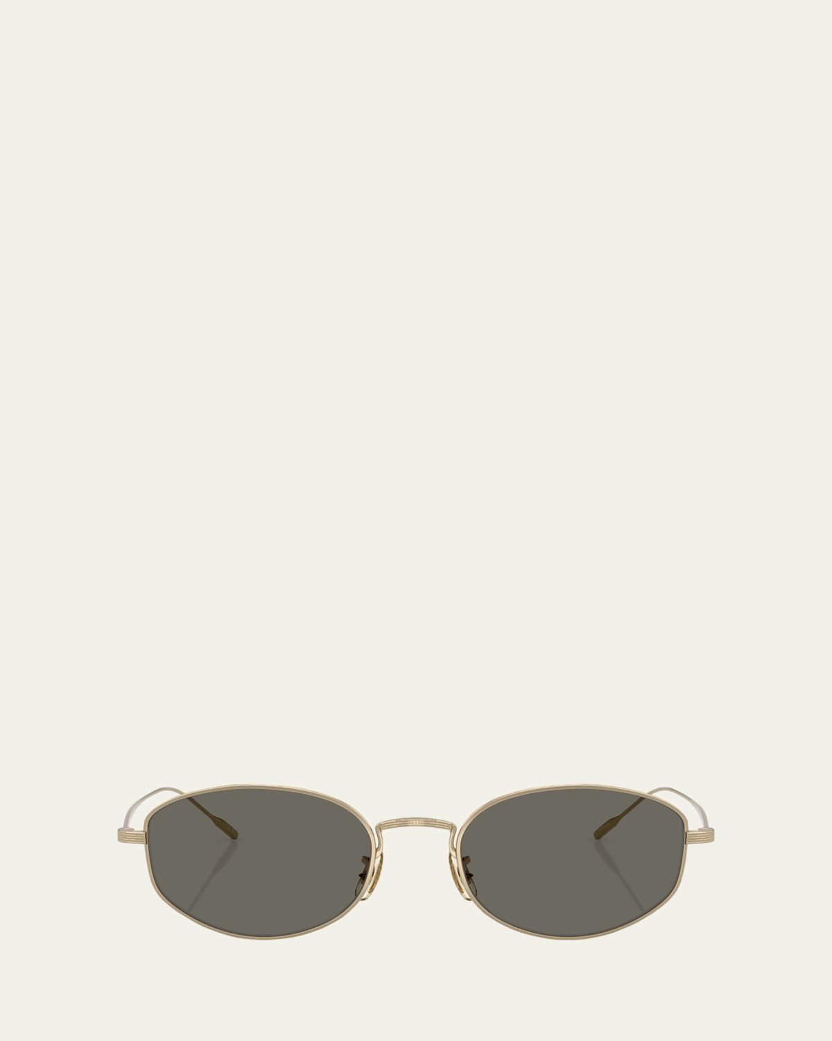 Oliver Peoples ov1347st Oval Titanium Sunglasses