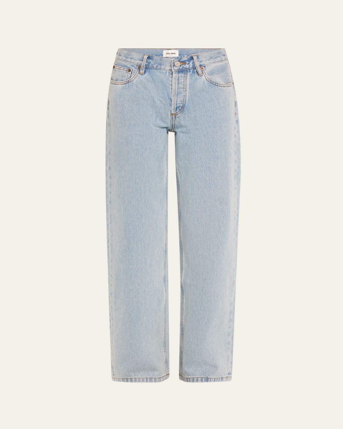 Still Here Everyday Relaxed Mid-Rise Jeans