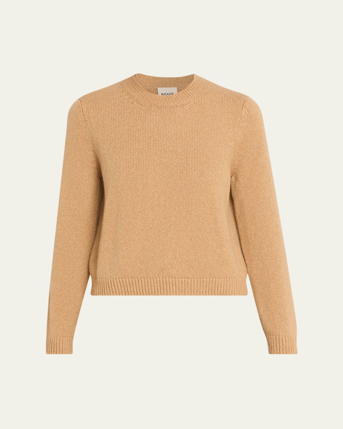 Khaite Leta Cashmere Crewneck Sweater
