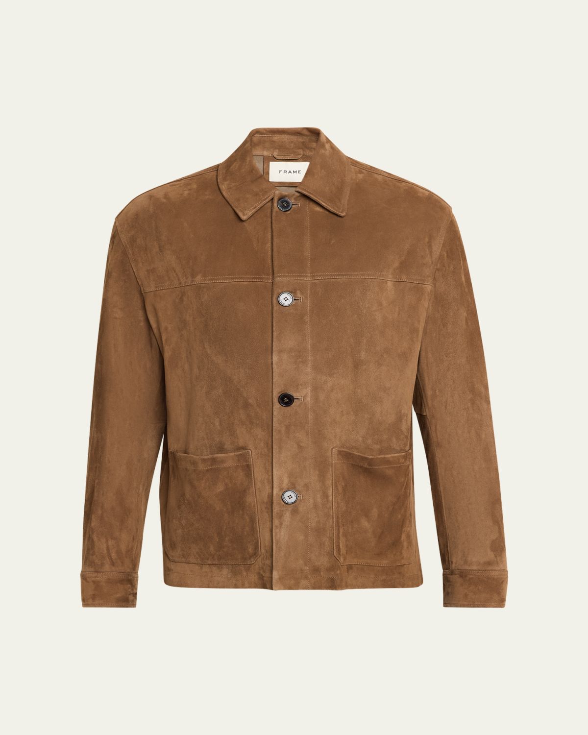 FRAME Men's Suede Chore Coat | Thumbnail 6 FRAME Men's Suede Chore Coat | Thumbnail 6
