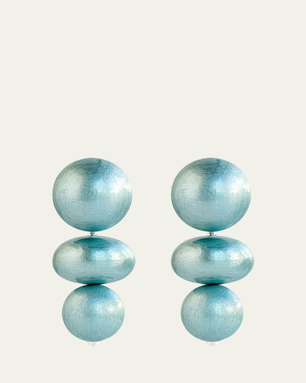 Saule Label Nola Aqua Blue Earrings