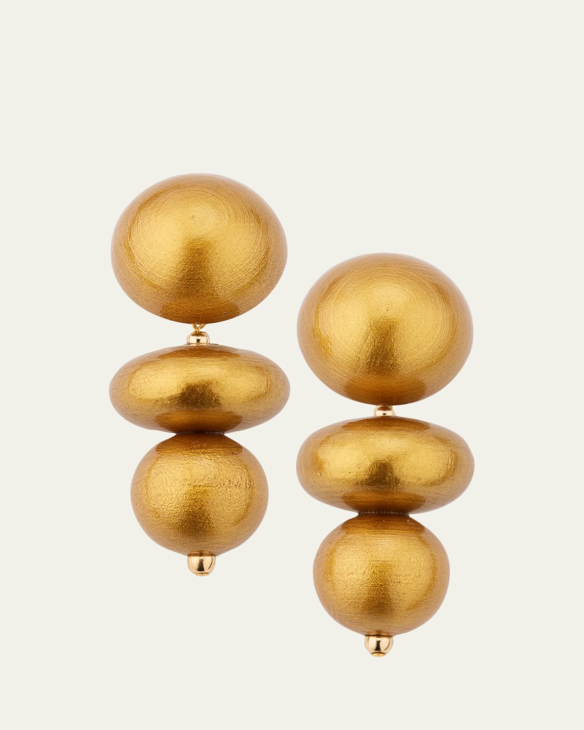 Saule Label Nola Golden Saffron Earrings
