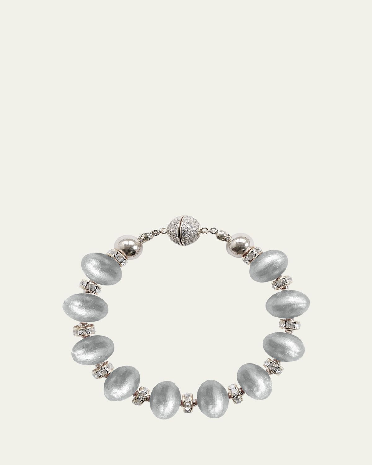 Saule Label Mika Cloudy Sky Bracelet, 8.5"L