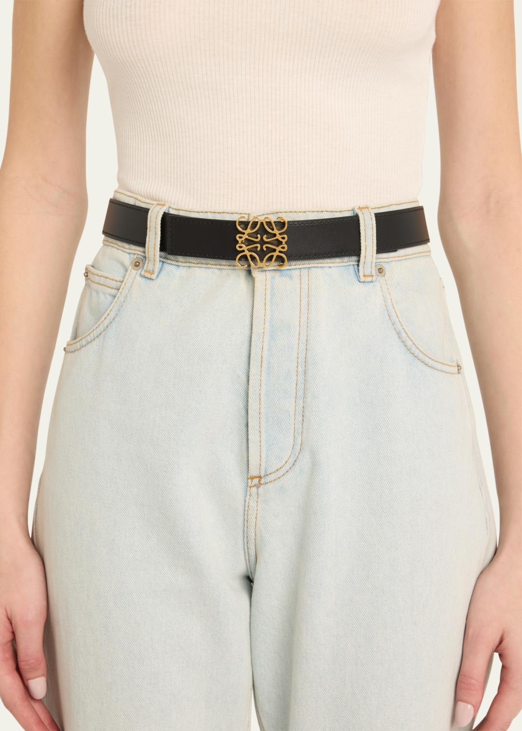 Loewe Anagram Reversible Leather Belt | Thumbnail 2 Loewe Anagram Reversible Leather Belt | Thumbnail 2