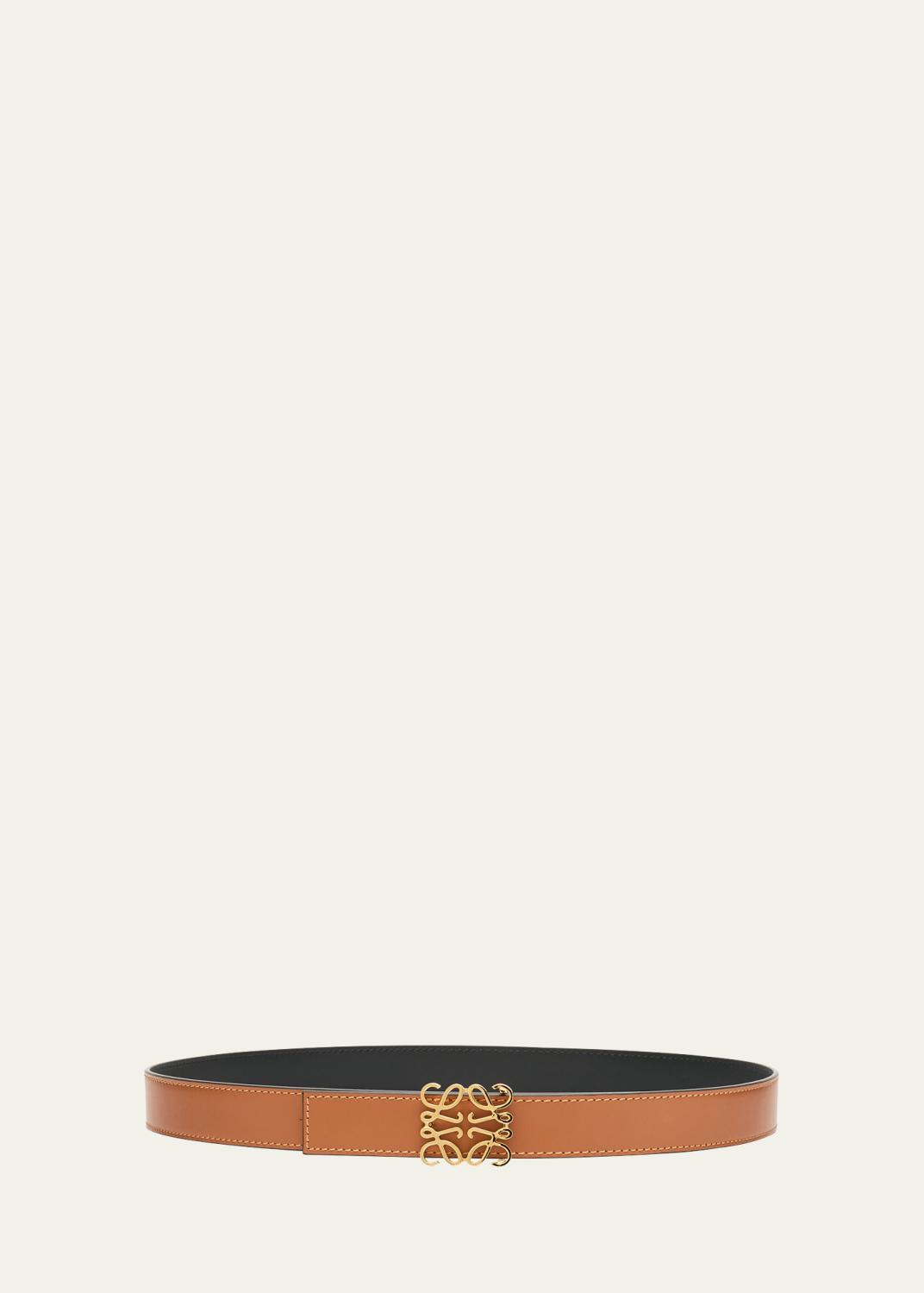 Loewe Anagram Reversible Leather Belt | Thumbnail 3 Loewe Anagram Reversible Leather Belt | Thumbnail 3