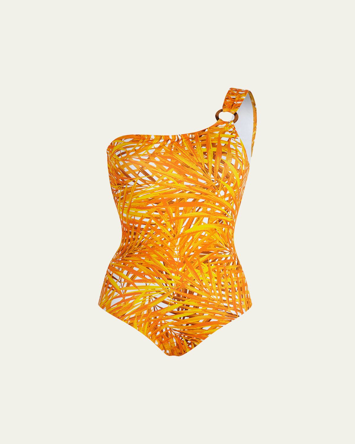Vilebrequin Palm Leaves Jersey One-Piece Swimsuit