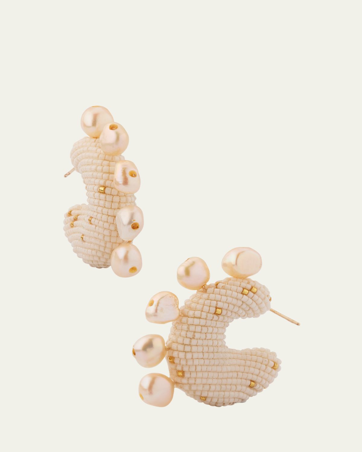 Susana Vega Solita Pearled Earrings