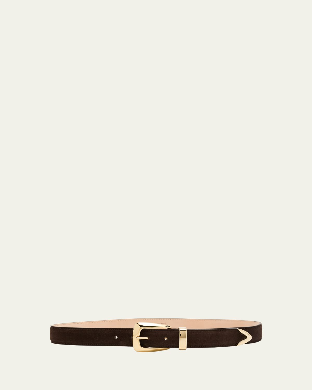 Khaite Benny Suede Belt