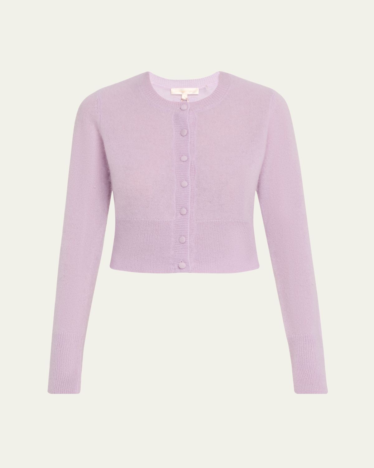 LoveShackFancy Adeanne Cropped Cashmere Cardigan
