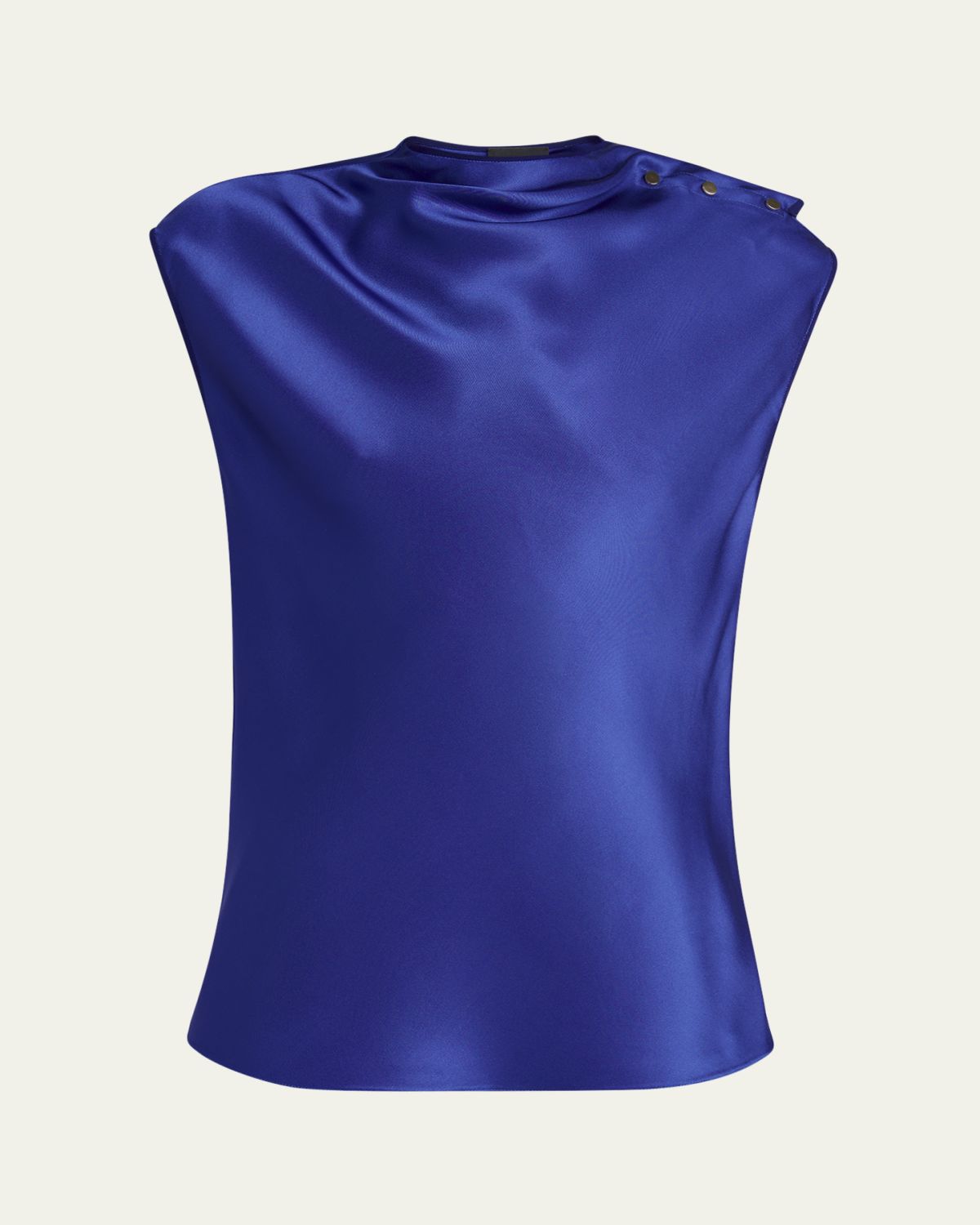 Giorgio Armani Double Silk Satin Blouse | Thumbnail 6