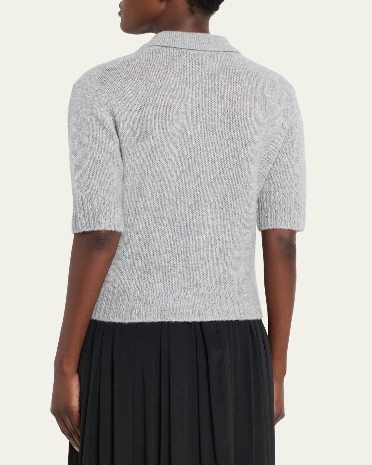 Lisa Yang Masy Cashmere Polo Sweater | Thumbnail 3