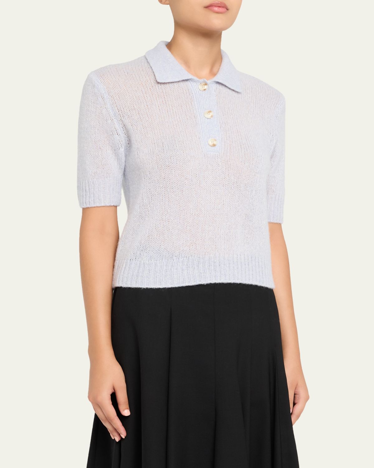 Lisa Yang Masy Cashmere Polo Sweater | Thumbnail 8