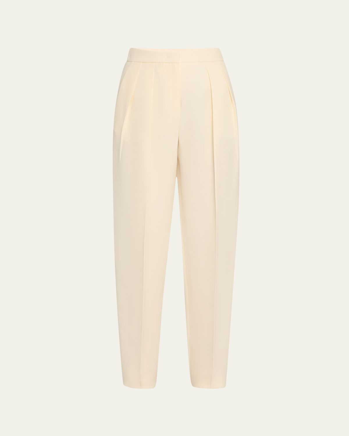 Giorgio Armani Pleated Cady Straight-Leg Tuxedo Trousers | Thumbnail 6 Giorgio Armani Pleated Cady Straight-Leg Tuxedo Trousers | Thumbnail 6