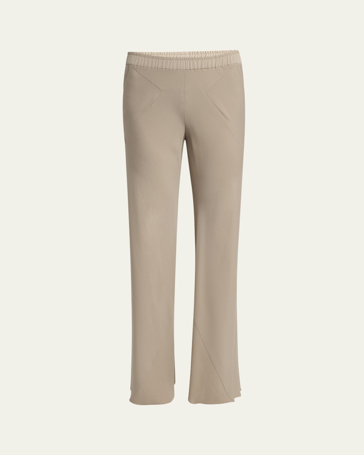 Giorgio Armani Triple Silk Georgette Flat Front Trousers | Thumbnail 6 Giorgio Armani Triple Silk Georgette Flat Front Trousers | Thumbnail 6
