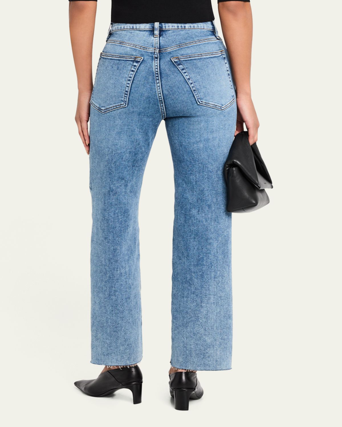 FRAME Le Sleek Straight Jeans | Thumbnail 3 FRAME Le Sleek Straight Jeans | Thumbnail 3