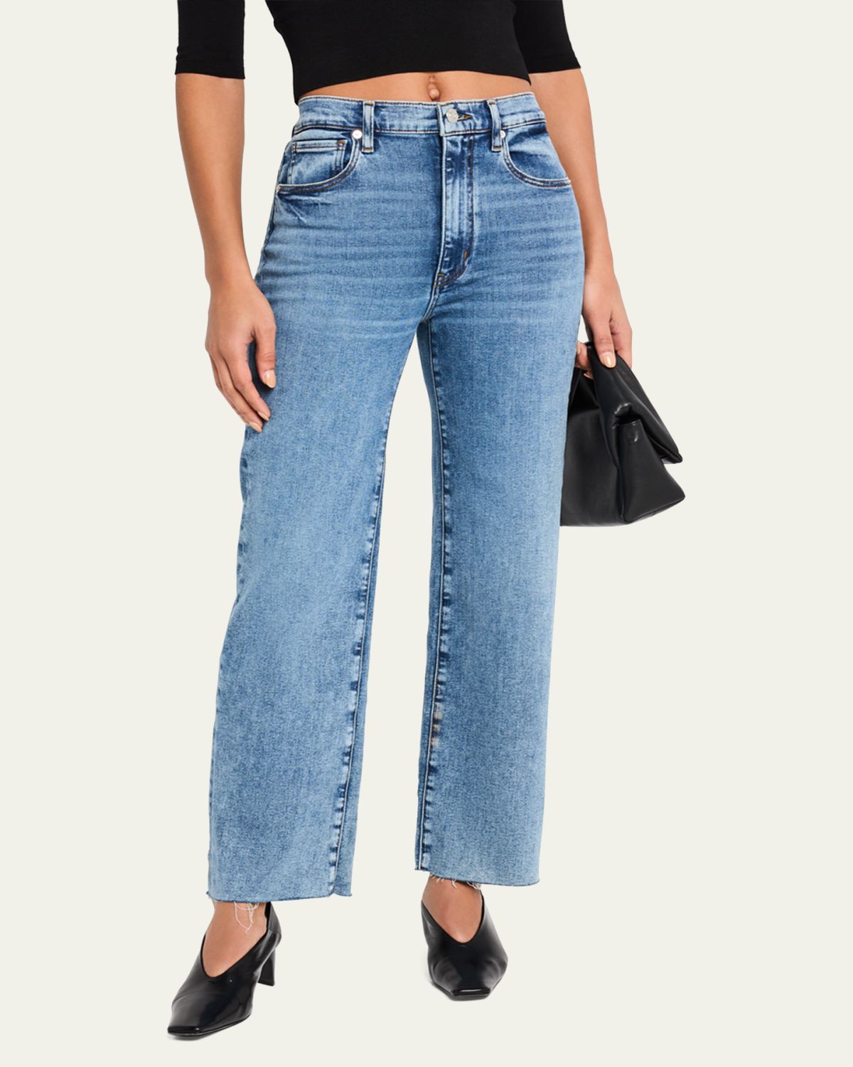 FRAME Le Sleek Straight Jeans | Thumbnail 4 FRAME Le Sleek Straight Jeans | Thumbnail 4