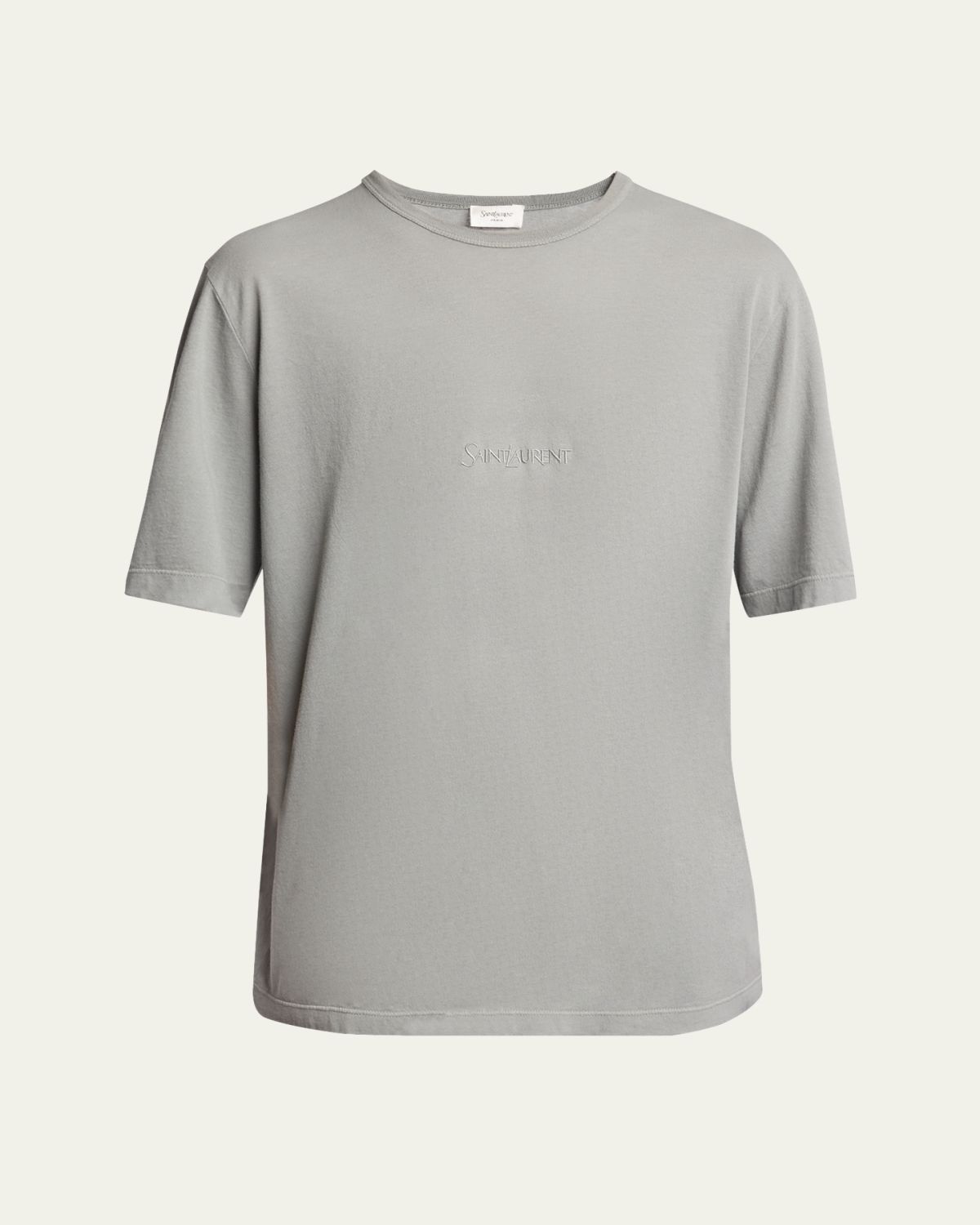 Saint Laurent Men's Basic Logo T-Shirt | Thumbnail 6