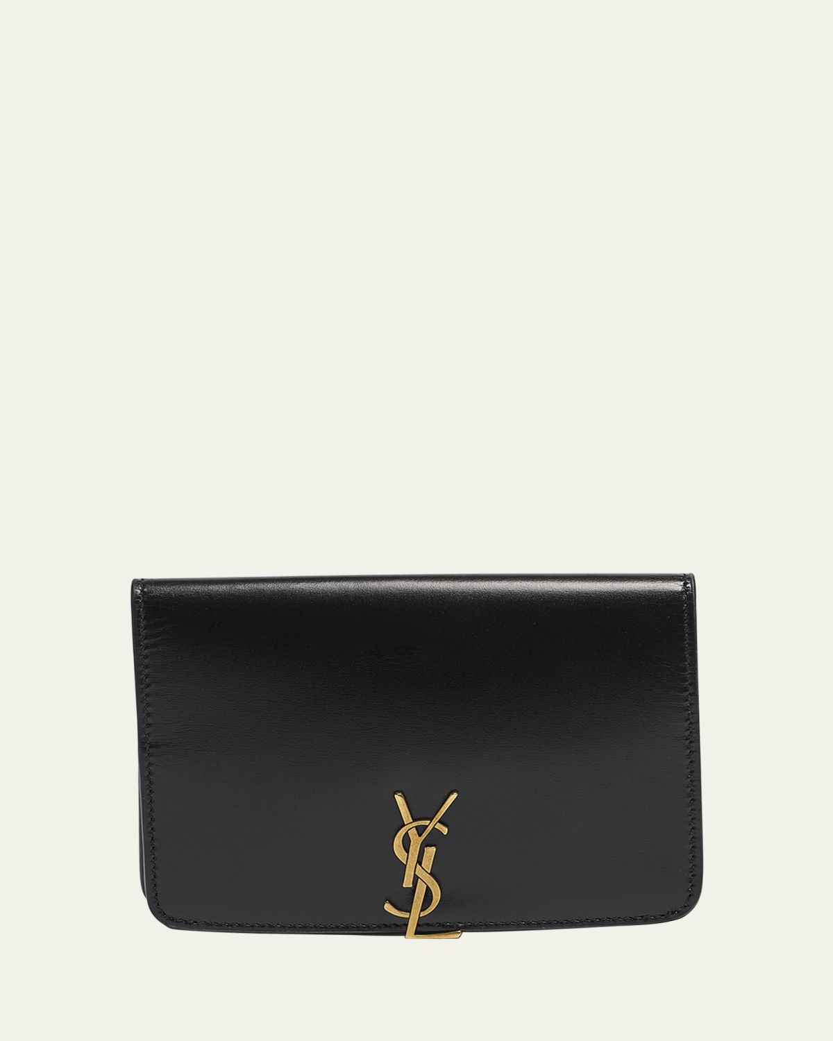 Saint Laurent YSL Passport Holder in Calfskin | Thumbnail 5