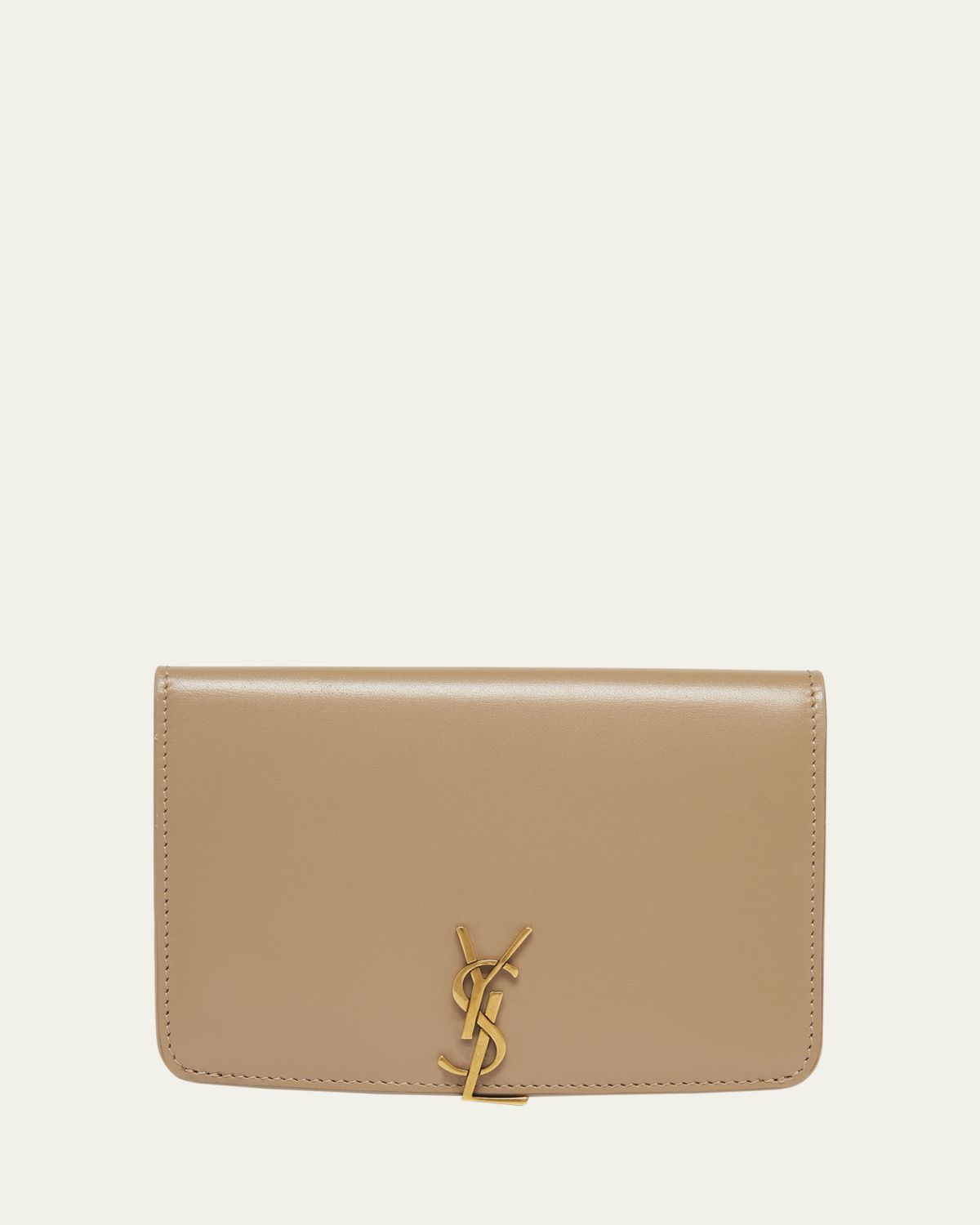 Saint Laurent YSL Passport Holder in Calfskin | Thumbnail 4 Saint Laurent YSL Passport Holder in Calfskin | Thumbnail 4