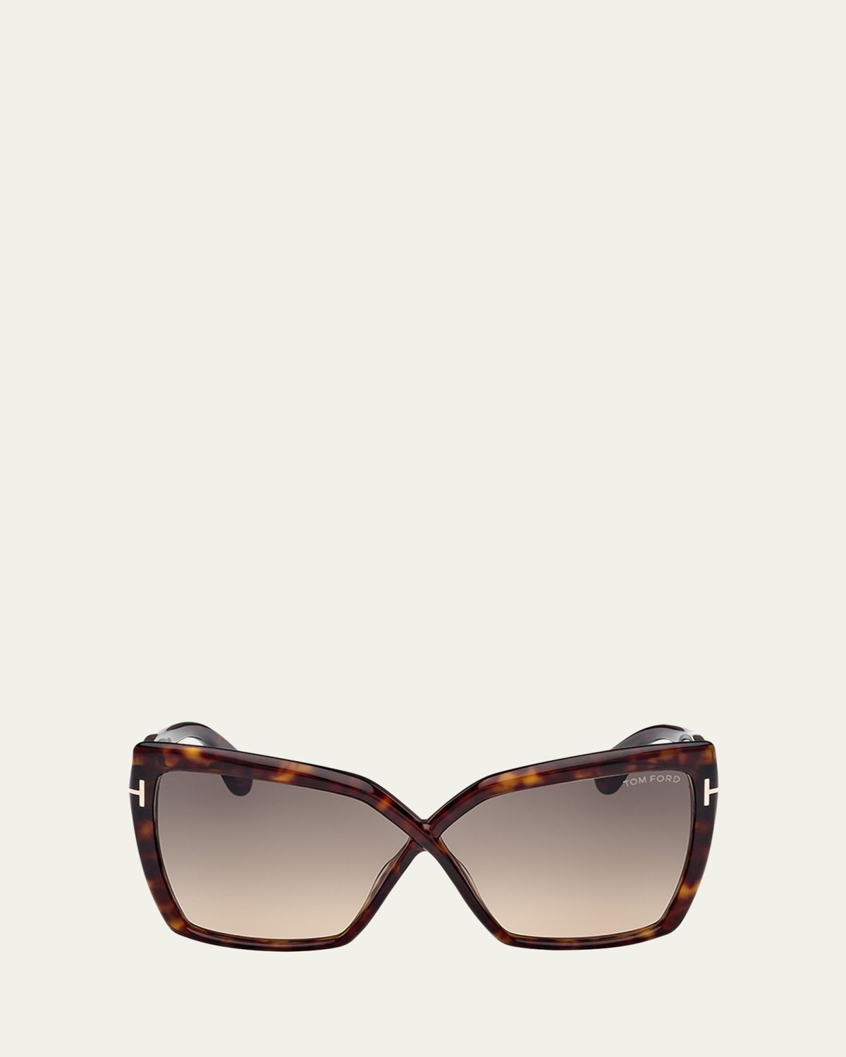 TOM FORD Fiore Acetate Butterfly Sunglasses
