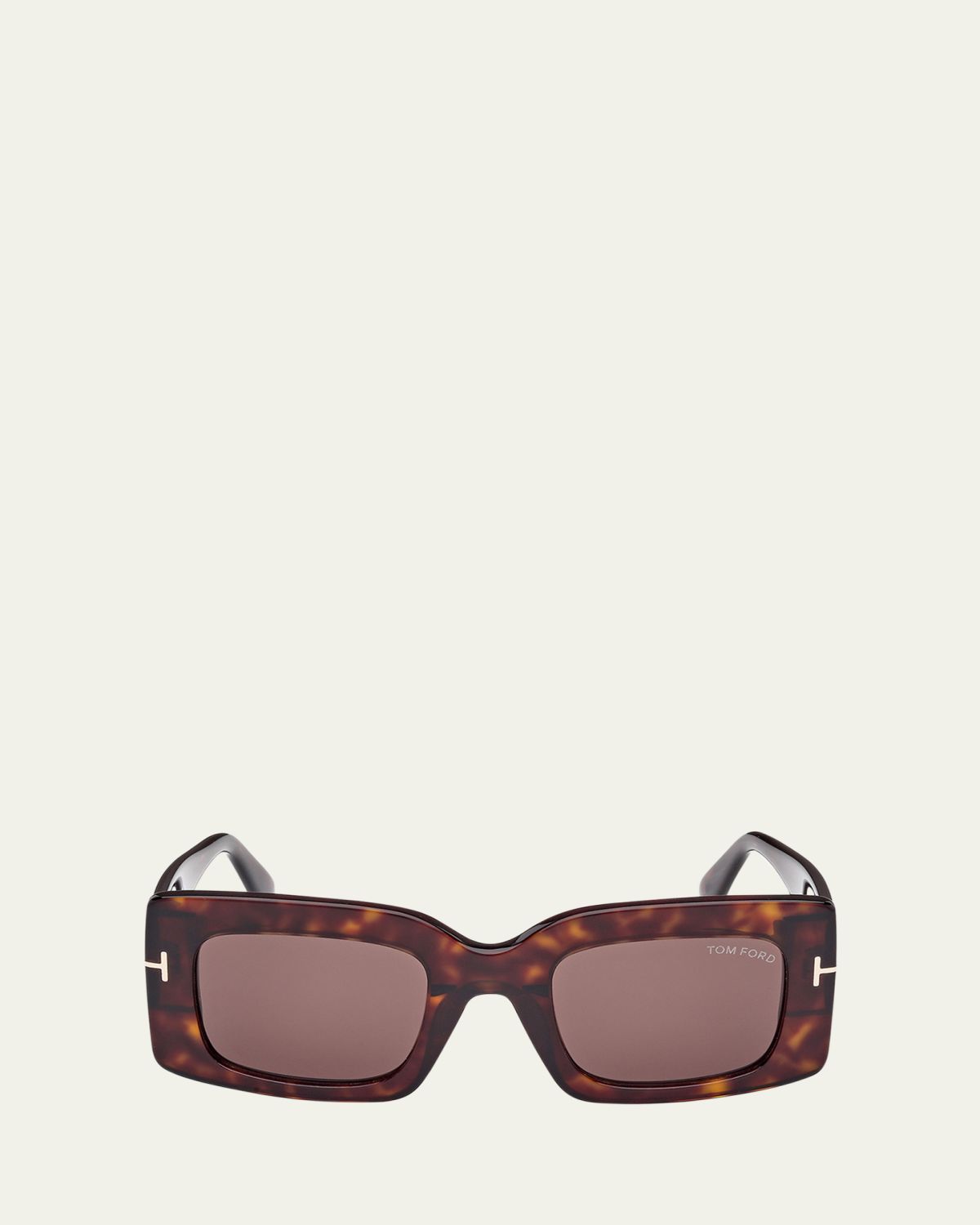 TOM FORD Brigitta Rectangle Acetate Sunglasses | Thumbnail 4