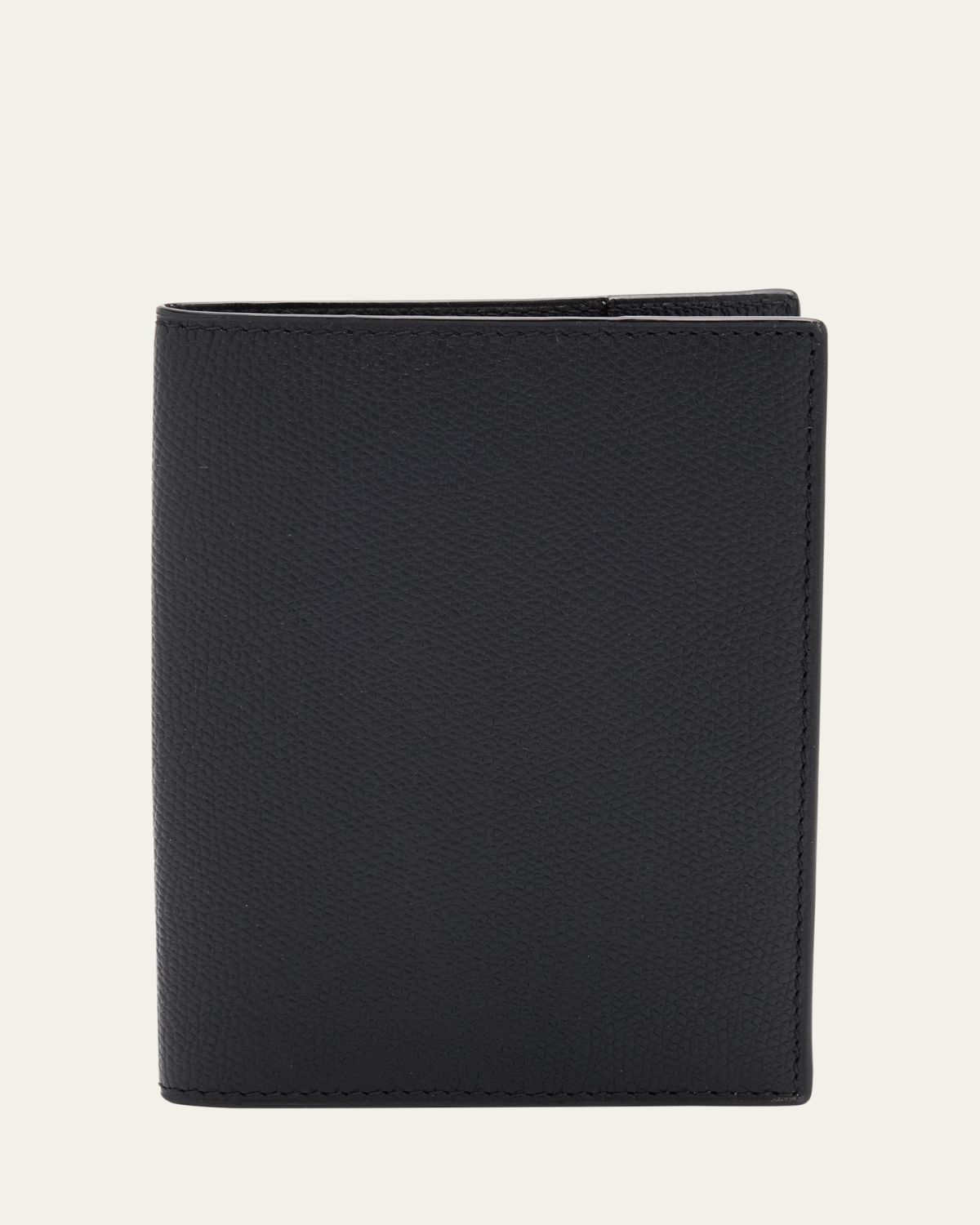 Valextra Men's Leather Passport Cover