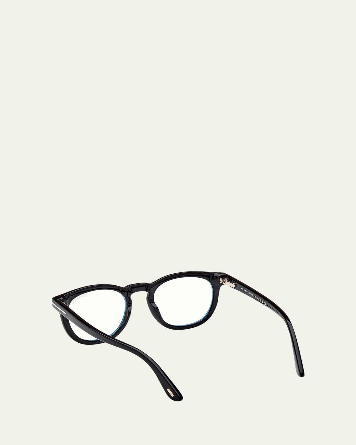 TOM FORD Men's FT5993-BM Round Blue-Block Optical Frames with Magnetic Sunglasses Clip | Thumbnail 2 TOM FORD Men's FT5993-BM Round Blue-Block Optical Frames with Magnetic Sunglasses Clip | Thumbnail 2