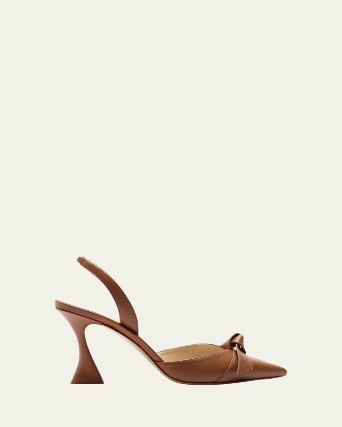 Alexandre Birman Clarita Bell Leather Bow Slingback Pumps | Thumbnail 5 Alexandre Birman Clarita Bell Leather Bow Slingback Pumps | Thumbnail 5