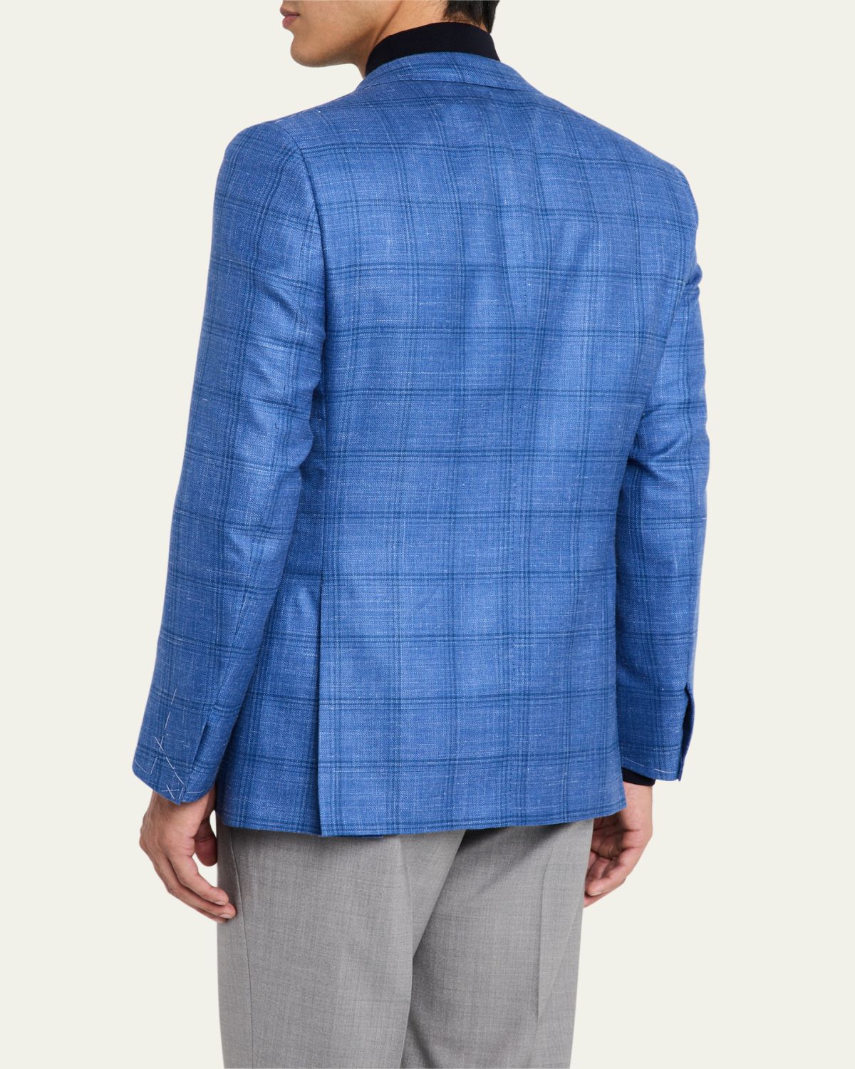Brioni Men's Windowpane Sport Coat | Thumbnail 3