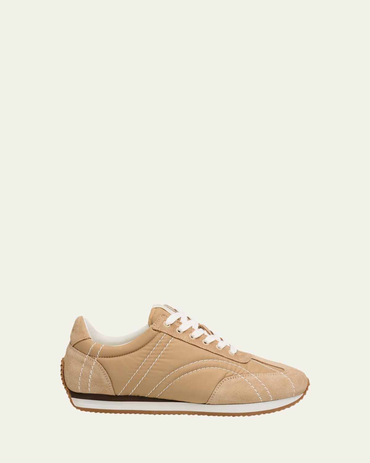 Toteme Suede Retro Runner Sneakers | Thumbnail 6 Toteme Suede Retro Runner Sneakers | Thumbnail 6