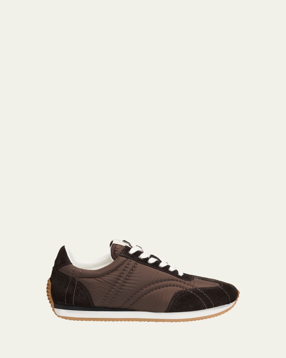 Toteme Suede Retro Runner Sneakers