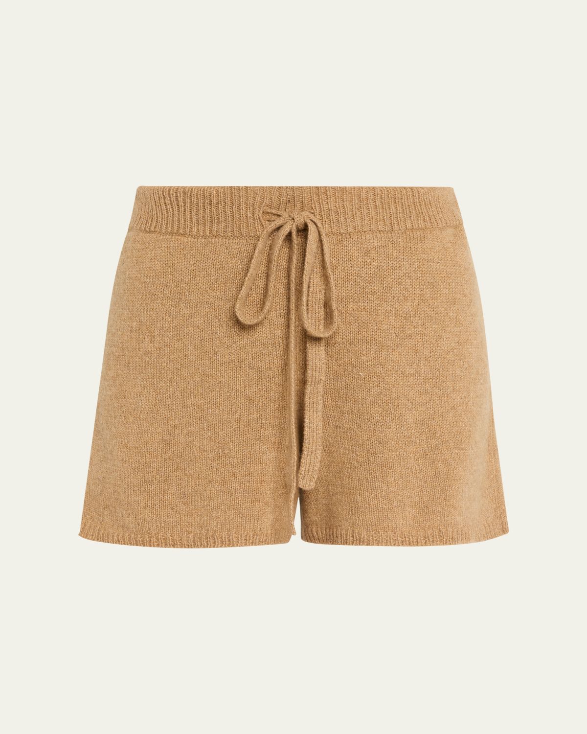 The Elder Statesman Drawstring Cashmere Lounge Shorts
