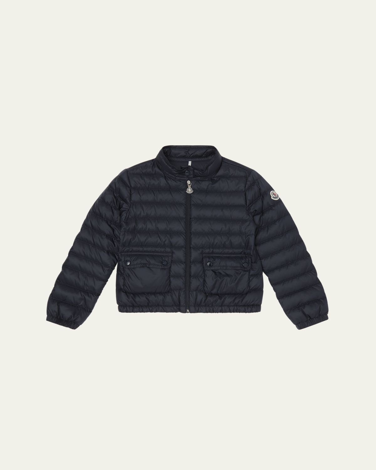 Moncler Girl's Lans Quilted Down Jacket, Size 4-