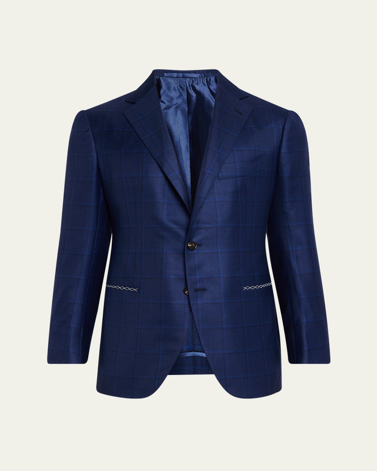 Cesare Attolini Men's Windowpane Sport Coat