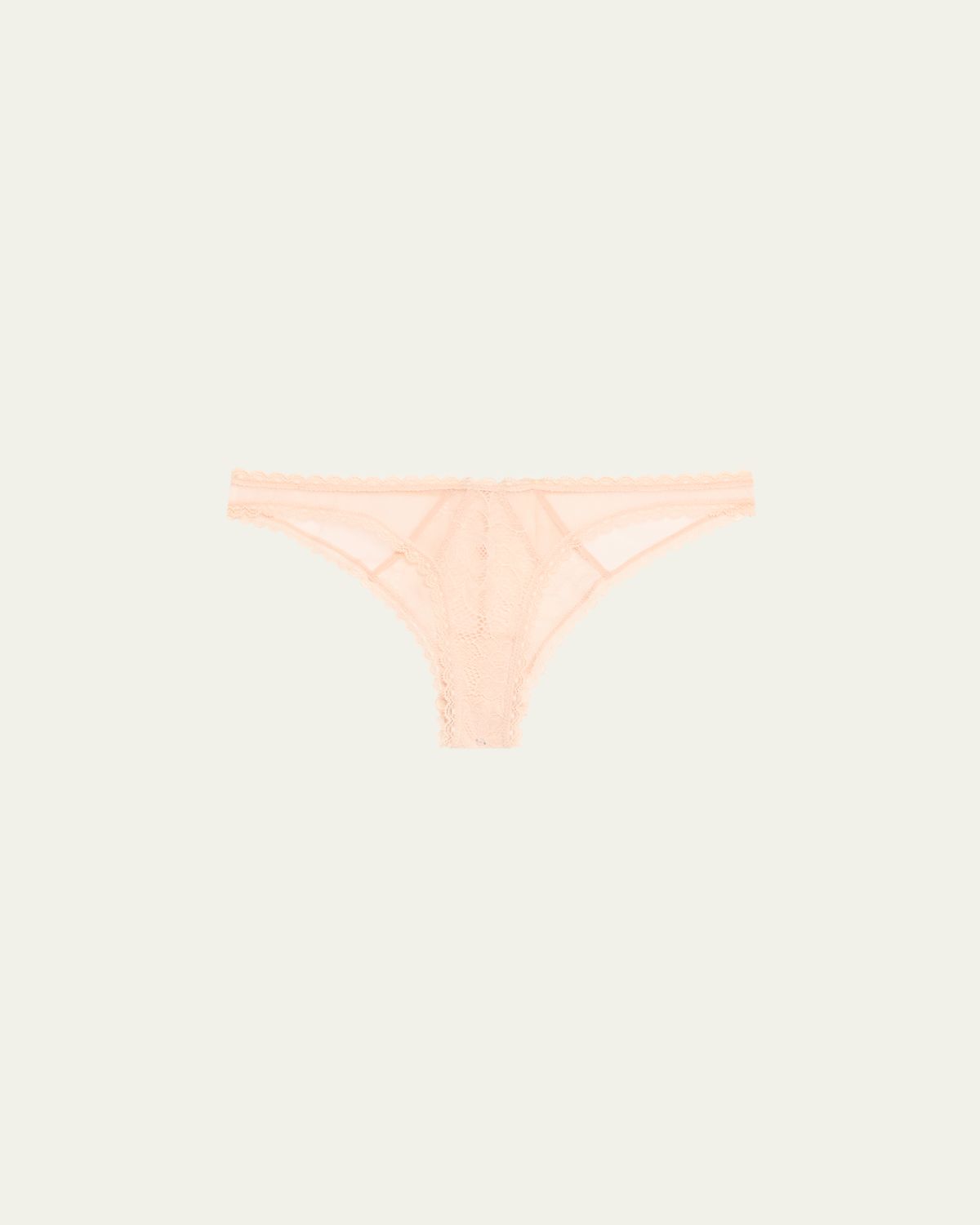 Kiki De Montparnasse Dahlia Scalloped Floral Lace Panty | Thumbnail 3
